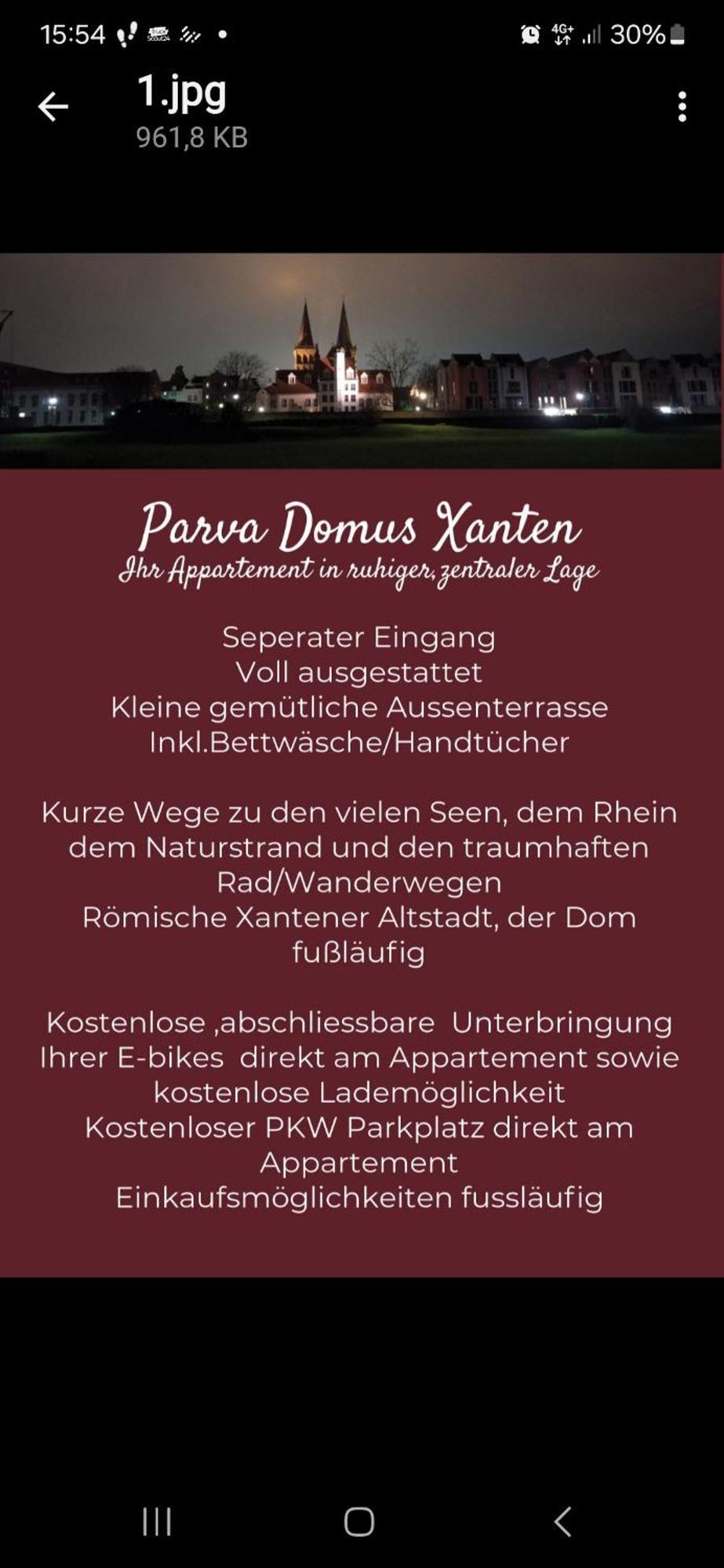 Parva Domus Apartment Xanten